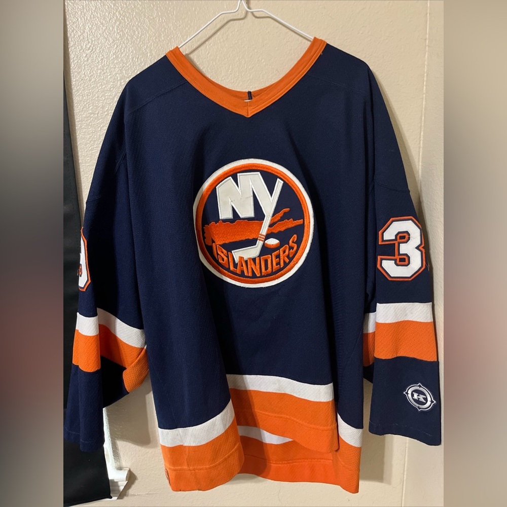 Vintage New York Islanders KOHO Stitched Hockey Jersey Adult XL